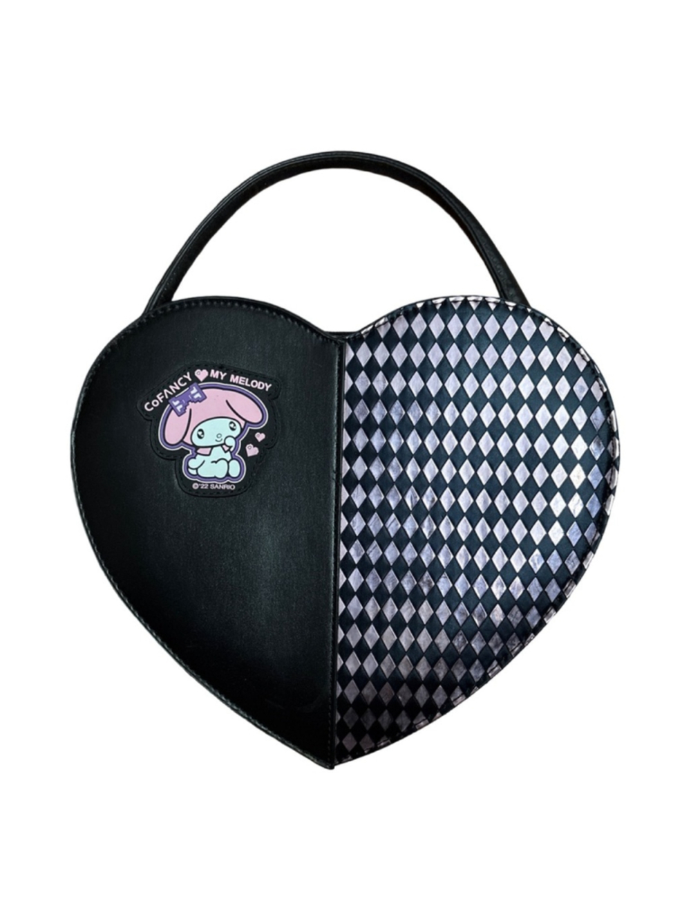 Sanrio coFancy My Melody / Kuromi Heart-Shaped bag